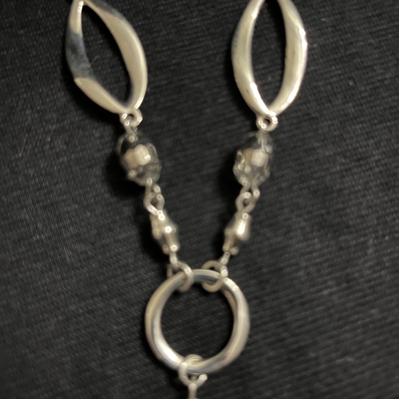 Lia Sophia silver tone necklace - Picture 2 of 5